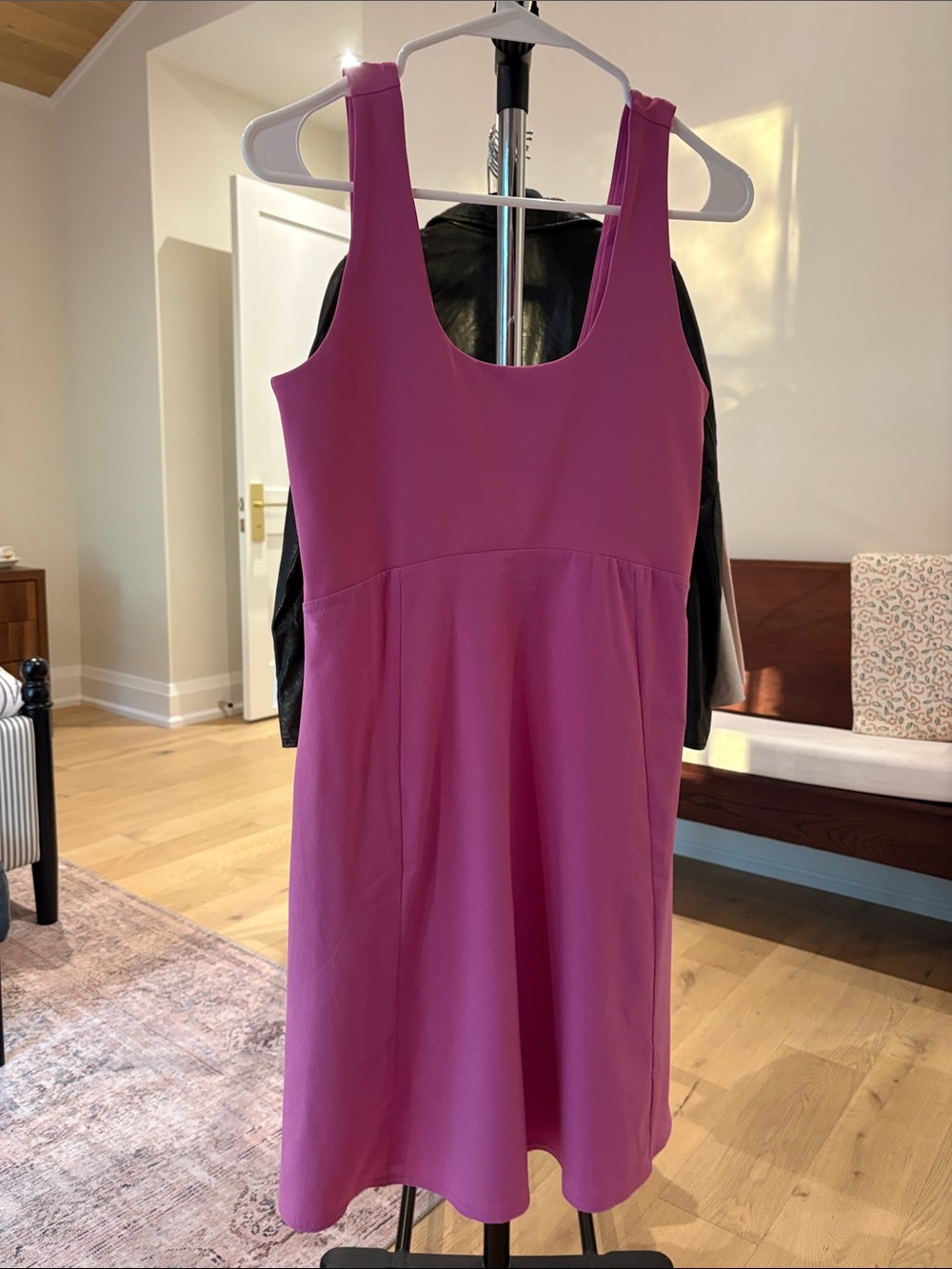 Lole Sleeveless Mini Dress in Fuchsia